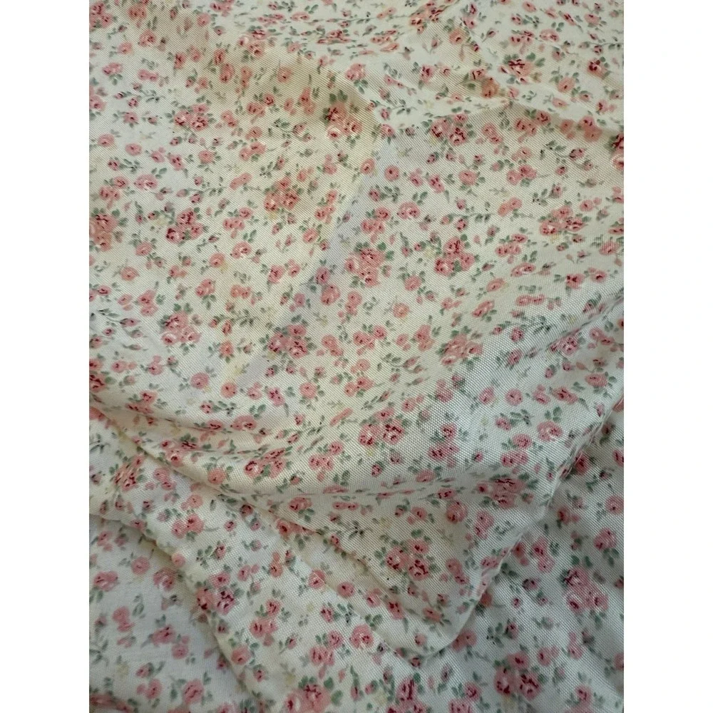 Queen pillow‎ shams, reversible Floral Patchwork, Beautiful Condition